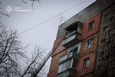 На Йогансена у Харкові через коротке замикання сталася пожежа у квартирі 12 лютого На Йогансена у Харкові через коротке замикання сталася пожежа у квартирі 12 лютого
