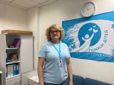 Психологиня фонду "Голоси дітей" Марина Дудник Психологиня фонду "Голоси дітей" Марина Дудник