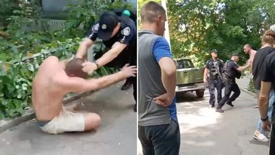 «Затримуйте, а не бийте». Що відомо про конфлікт чоловіка з інвалідністю та поліції у Дніпрі «Затримуйте, а не бийте». Що відомо про конфлікт чоловіка з інвалідністю та поліції у Дніпрі
