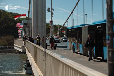 До приїзду віцепрезидента США Джей Ді Венса столицю Угорщини всюди прикрасили прапорами США