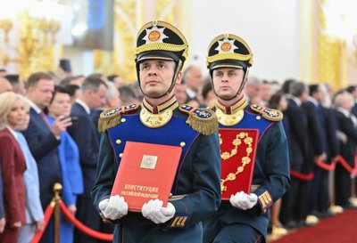 У РФ пройшла "інавгурація" Путіна, він склав присягу У РФ пройшла "інавгурація" Путіна, він склав присягу