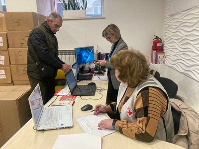Курилівський гуманітарний хаб, Червоний хрест України Курилівський гуманітарний хаб, Червоний хрест України