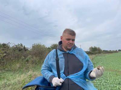 Вакцинація лисиць, сказ, Арсен Музичко Вакцинація лисиць, сказ, Арсен Музичко