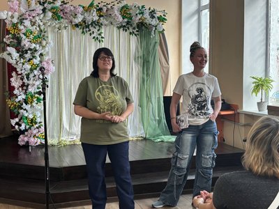 «Ми сюди приїжджаємо як додому»: Людмила Горова зустрілася з читачами в Бердичеві «Ми сюди приїжджаємо як додому»: Людмила Горова зустрілася з читачами в Бердичеві
