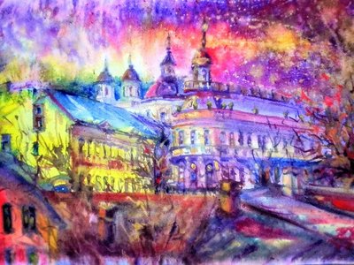 Картина «Будинок-корабель» Картина «Будинок-корабель»