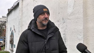 На стіні СІЗО в Луцьку з'явився портрет останнього розстріляного воїна УПА На стіні СІЗО в Луцьку з'явився портрет останнього розстріляного воїна УПА