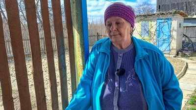 Надія Балух, жителька Щурового, Донецька область Надія Балух, жителька Щурового, Донецька область