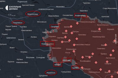 Близько половини штурмів на Покровському фронті — за Новогродівку. Бої на Донеччині та Луганщині 27 серпня Близько половини штурмів на Покровському фронті — за Новогродівку. Бої на Донеччині та Луганщині 27 серпня