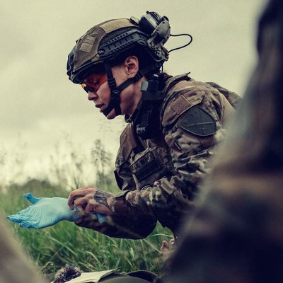 "Я їхала не вмирати": військова на псевдо "Аква" розповіла про службу на Донеччині
