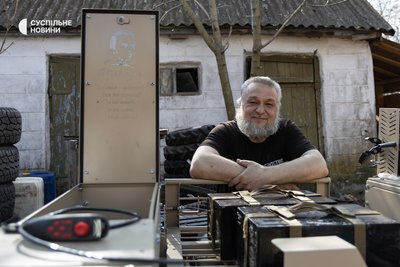 Інженер НРК 505-го обМП із позивним "Іванович" на позиції на Новопавлівському напрямку Інженер НРК 505-го обМП із позивним "Іванович" на позиції на Новопавлівському напрямку