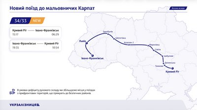 Укрзалізниця відкриє 11 нових поїздів і збільшить кількість місць у 2026 році Укрзалізниця відкриє 11 нових поїздів і збільшить кількість місць у 2026 році