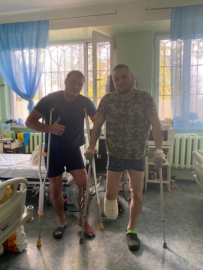 Військовий з протезом Військовий з протезом