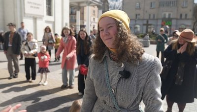 тернопіль, гаївки біля катедри, вікторія ярема, 13 квітня 2026 року тернопіль, гаївки біля катедри, вікторія ярема, 13 квітня 2026 року