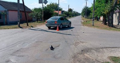 У Берестині Skoda Octavia потрапила в ДТП з мотоциклістом У Берестині Skoda Octavia потрапила в ДТП з мотоциклістом