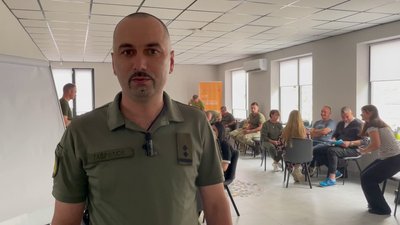 Військові психологи ОК "Захід" проходять спеціальне навчання на Рівненщині Військові психологи ОК "Захід" проходять спеціальне навчання на Рівненщині