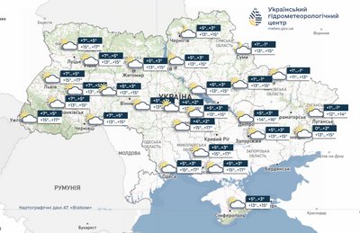 Україну накрили аномальні опади: прогноз погоди на 25 квітня