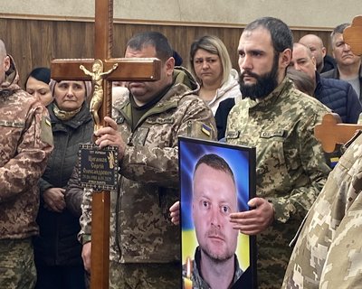 Похорон, ЗСУ, Бережани, Сергій Циганков, Тернопільщина Похорон, ЗСУ, Бережани, Сергій Циганков, Тернопільщина