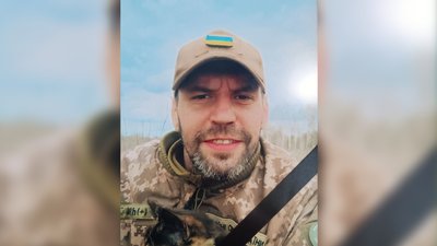Військовий ЗСУ Андрій Педора, з яким попрощалися у Чернігові 8 червня 2024 року