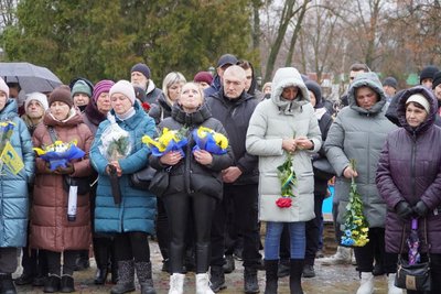 У Решетилівці відкрили Алею Героїв У Решетилівці відкрили Алею Героїв