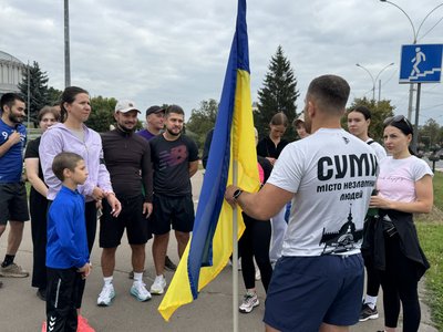 У Сумах відбувся забіг до Дня міста У Сумах відбувся забіг до Дня міста