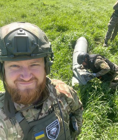 Олексій Харківський у Вовчанську