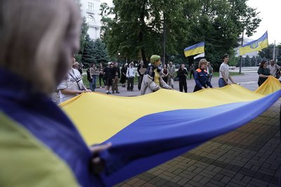 У Дніпрі тринадцятий день поспіль тривають акції протесту на підтримку Федорова
