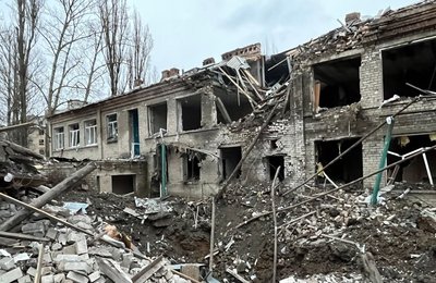 Наслідки обстрілів Донеччини 29 березня. Фото: поліція Донеччини Наслідки обстрілів Донеччини 29 березня. Фото: поліція Донеччини