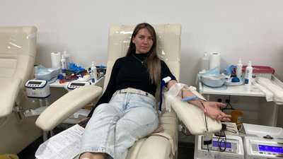 Катерина Гнєтнєва, донорство Катерина Гнєтнєва, донорство