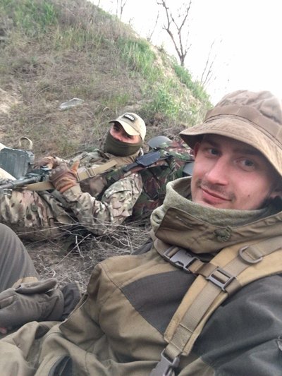 Військовий Максим Вакуленко на службі Військовий Максим Вакуленко на службі