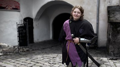 У Мукачеві проходить другий день лицарського турніру в замку "Паланок" У Мукачеві проходить другий день лицарського турніру в замку "Паланок"