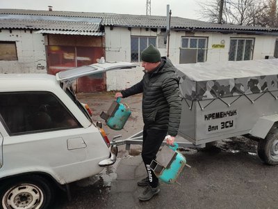 Волонтери із Кременчука виготовили 200 причепів для ЗСУ Волонтери із Кременчука виготовили 200 причепів для ЗСУ
