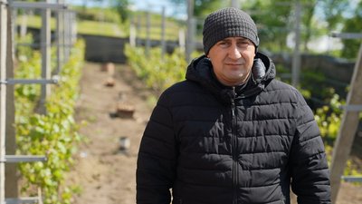Степан Гладій, виноградар, фермер Степан Гладій, виноградар, фермер