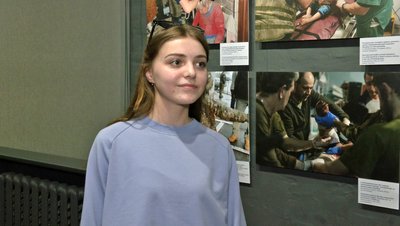 У Волинському краєзнавчому музеї — виставка світлин з фронту й прифронтової зони У Волинському краєзнавчому музеї — виставка світлин з фронту й прифронтової зони