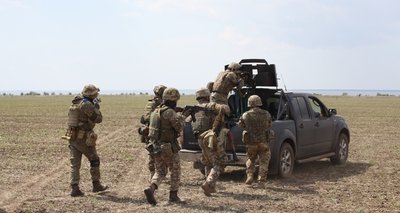 На Одещині морпіхи тренувались наступати