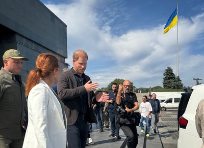 Принц Гаррі у Києві зустрівся з ветеранами Принц Гаррі у Києві зустрівся з ветеранами