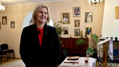 Наталія Масник, волонтерка, "Карітас" Наталія Масник, волонтерка, "Карітас"