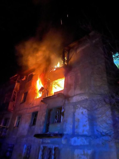 Наслідки обстрілів Донеччини 1 квітня. Фото: Telegram / Павло Кириленко