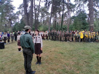 У Житомирі відкрили новий пластовий рік: зібралися близько 200 пластунів та їхніх рідних У Житомирі відкрили новий пластовий рік: зібралися близько 200 пластунів та їхніх рідних