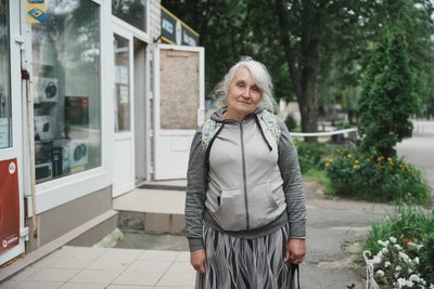 Світлана Скусинець, жителька П'ятихаток на півночі Харкова Світлана Скусинець, жителька П'ятихаток на півночі Харкова