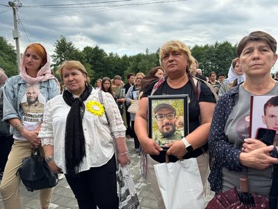 Всеукраїнська проща для родин загиблих військовослужбовців, Лішня Кременецької громади, Тернопільщина, липень 2025 Всеукраїнська проща для родин загиблих військовослужбовців, Лішня Кременецької громади, Тернопільщина, липень 2025