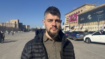 Керівник ветеранського простору "Пліч-о-пліч" Ігор Шишко, Харків, 14 березня 2026 року Керівник ветеранського простору "Пліч-о-пліч" Ігор Шишко, Харків, 14 березня 2026 року