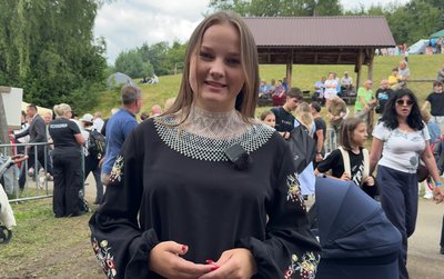Гриняк Софія, українка, лемки, лемківська ватра, ждиня, польща