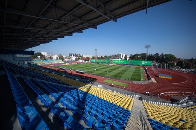 Центральний стадіон "Полісся" у Житомирі