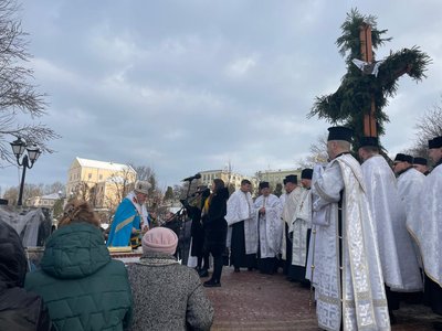 освячення води в тернополі, Водохреща, Йордан