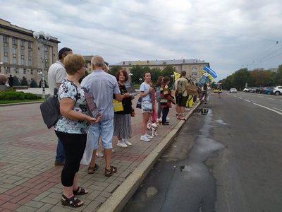 Захід, приурочений роковинам теракту в Оленівці Захід, приурочений роковинам теракту в Оленівці
