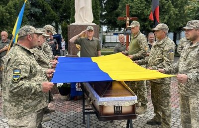 Сергій Заяць, похорон, ЗСУ, Підволочиська громада Сергій Заяць, похорон, ЗСУ, Підволочиська громада