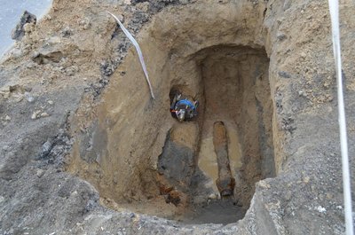 У Миколаєві на вулиці Троїцькій замінюють аварійну ділянку водомережі У Миколаєві на вулиці Троїцькій замінюють аварійну ділянку водомережі