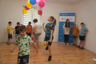 "Херсонські кавунчики", діти, дитячий простір, "Карітас. Херсон"