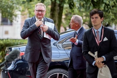 Віцепремʼєр із питань європейської та євроатлантичної інтеграції Тарас Качка прибуває на неформальну зустріч міністрів Європейського Союзу на рівні міністрів у Копенгагені, Данія, 2 вересня 2025 року Віцепремʼєр із питань європейської та євроатлантичної інтеграції Тарас Качка прибуває на неформальну зустріч міністрів Європейського Союзу на рівні міністрів у Копенгагені, Данія, 2 вересня 2025 року