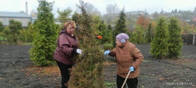 Під час роботи Катерина розповідала, як змогла евакуюватися